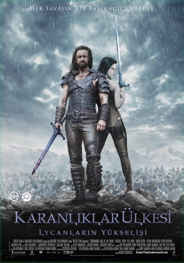 KARANLIKLAR ÜLKESİ 3 LYCANLARIN YÜKSELİŞİ (2009) TÜRKÇE DUBLAJ İZLE